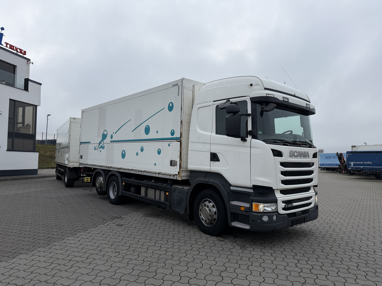 Scania R 450 6x2 Geränkezug + Orten Anhänger - Truk minuman: gambar 2 Scania R 450 6x2 Geränkezug + Orten Anhänger - Truk minuman: gambar 2