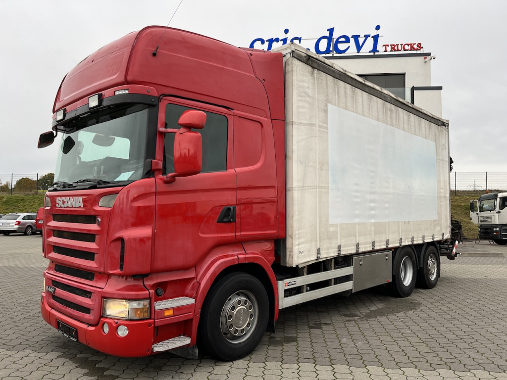 Scania R440 6x2 Hiab 166 E-5 HiDuo | AHK | Lenk-Lift A. - Truk dengan terpal samping, Truk derek: gambar 1 Scania R440 6x2 Hiab 166 E-5 HiDuo | AHK | Lenk-Lift A. - Truk dengan terpal samping, Truk derek: gambar 1