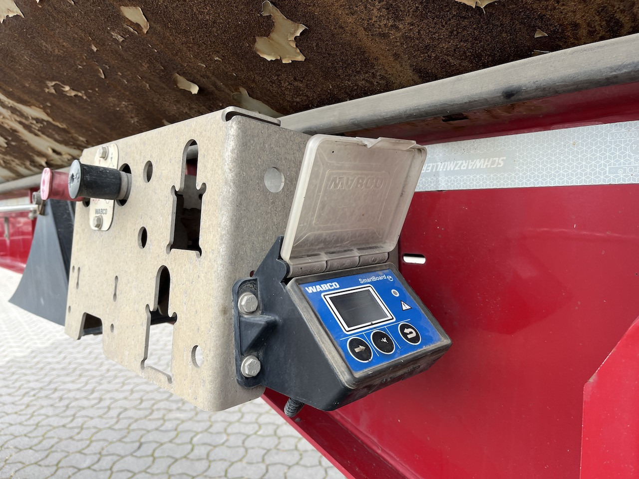 Schwarzmüller SK Kippauflieger Stahlmulde Liftachse - Semi-trailer jungkit: gambar 5 Schwarzmüller SK Kippauflieger Stahlmulde Liftachse - Semi-trailer jungkit: gambar 5