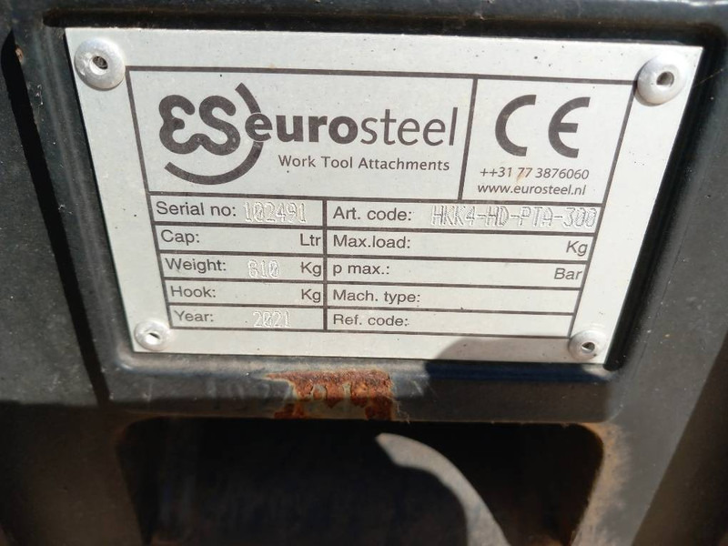 Eurosteel Powertilt 300 - Tiltrotator: gambar 5 Eurosteel Powertilt 300 - Tiltrotator: gambar 5