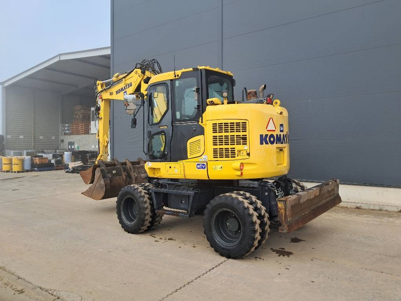 Komatsu PW118MR-11 - Ekskavator roda: gambar 4 Komatsu PW118MR-11 - Ekskavator roda: gambar 4
