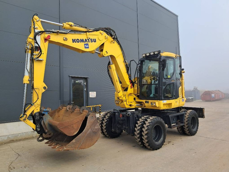 Komatsu PW118MR-11 - Ekskavator roda: gambar 2 Komatsu PW118MR-11 - Ekskavator roda: gambar 2