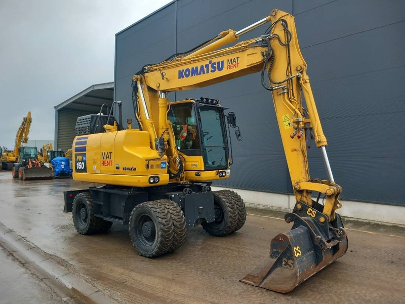 Komatsu PW160-11E0 - Ekskavator roda: gambar 1 Komatsu PW160-11E0 - Ekskavator roda: gambar 1