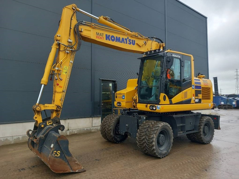 Komatsu PW160-11E0 - Ekskavator roda: gambar 2 Komatsu PW160-11E0 - Ekskavator roda: gambar 2