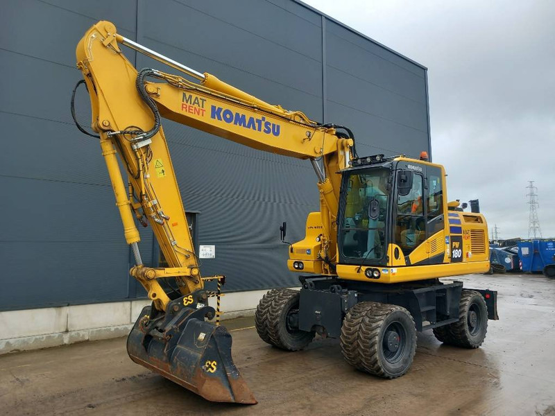 Komatsu PW180-11E0 - Ekskavator roda: gambar 3 Komatsu PW180-11E0 - Ekskavator roda: gambar 3