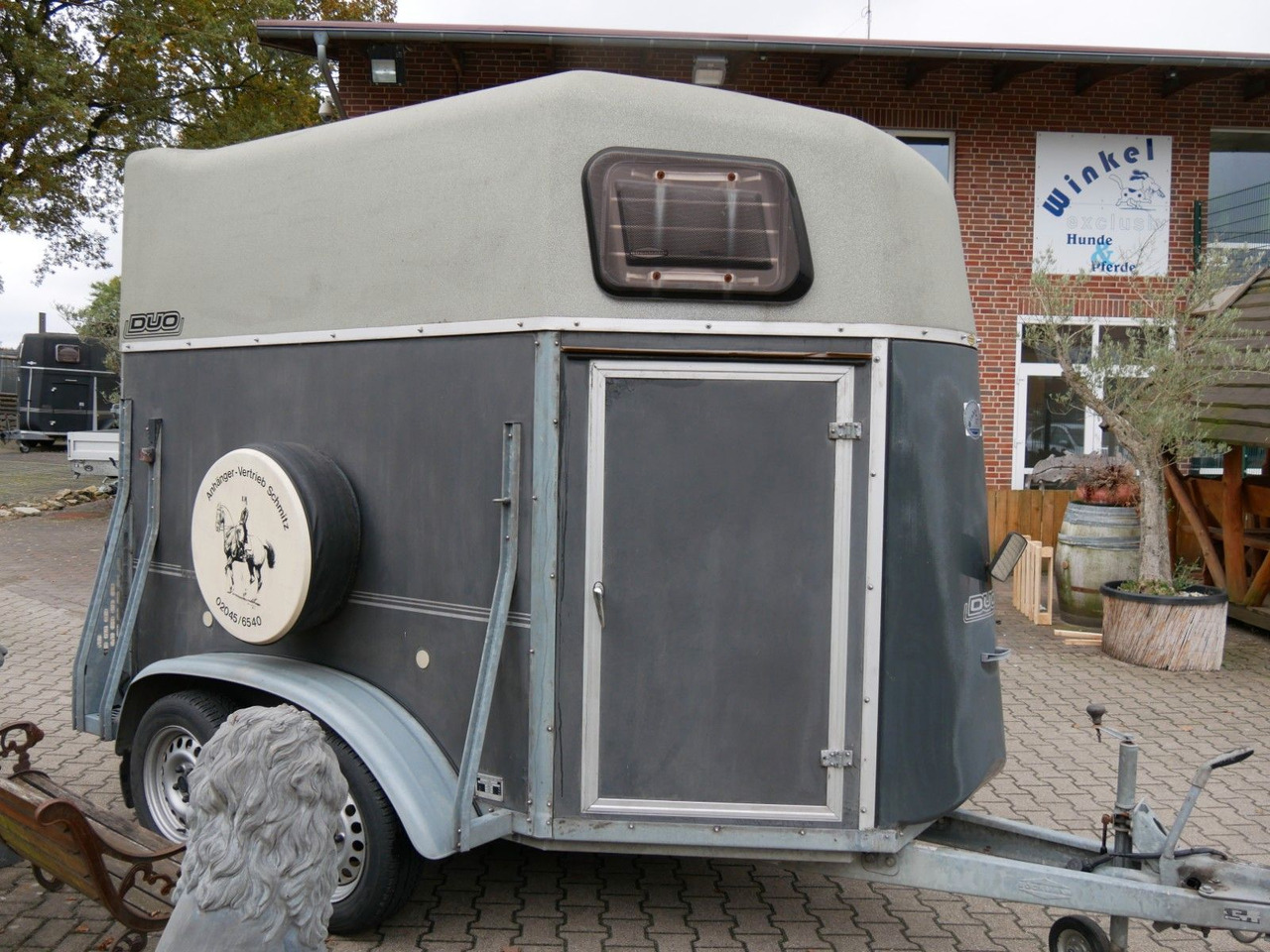 Böckmann Duo mit Sattelkammer - Trailer pengangkut hewan: gambar 2 Böckmann Duo mit Sattelkammer - Trailer pengangkut hewan: gambar 2