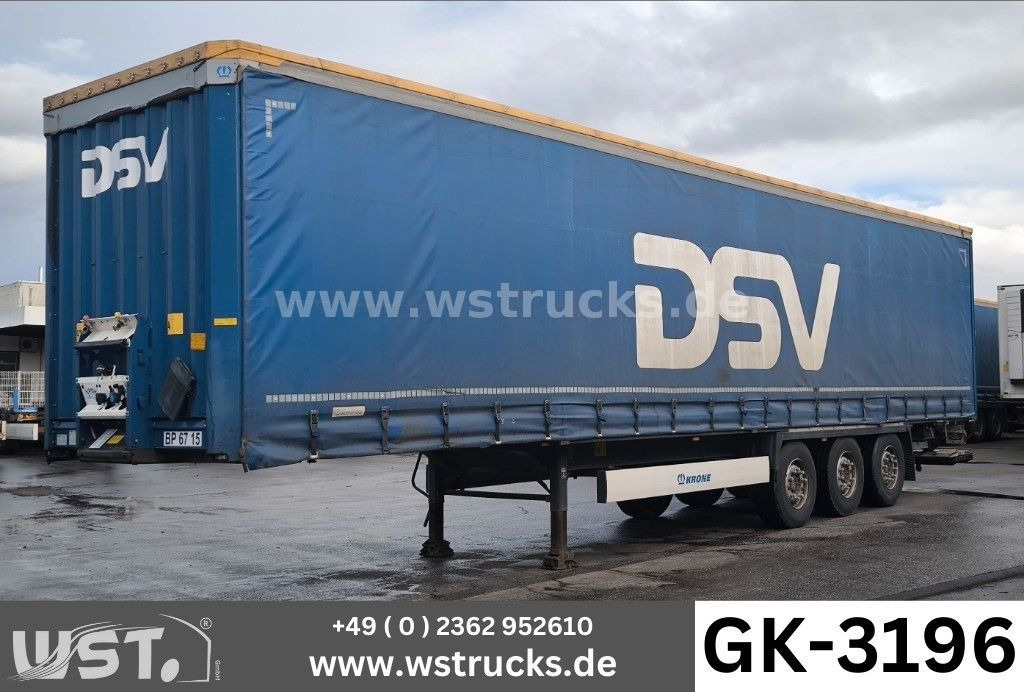 Krone SD 27 Planauflieger mit Edscha | ABS, EBS, XL - Semi-trailer dengan terpal samping: gambar 1 Krone SD 27 Planauflieger mit Edscha | ABS, EBS, XL - Semi-trailer dengan terpal samping: gambar 1