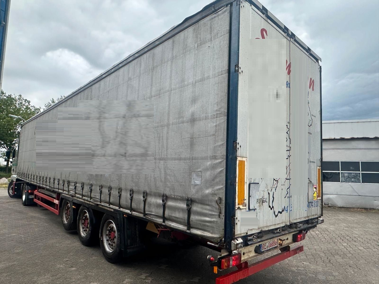 Krone SDP27 Profiliner Edscher XL , SAF Scheibenbre - Semi-trailer dengan terpal samping: gambar 3 Krone SDP27 Profiliner Edscher XL , SAF Scheibenbre - Semi-trailer dengan terpal samping: gambar 3