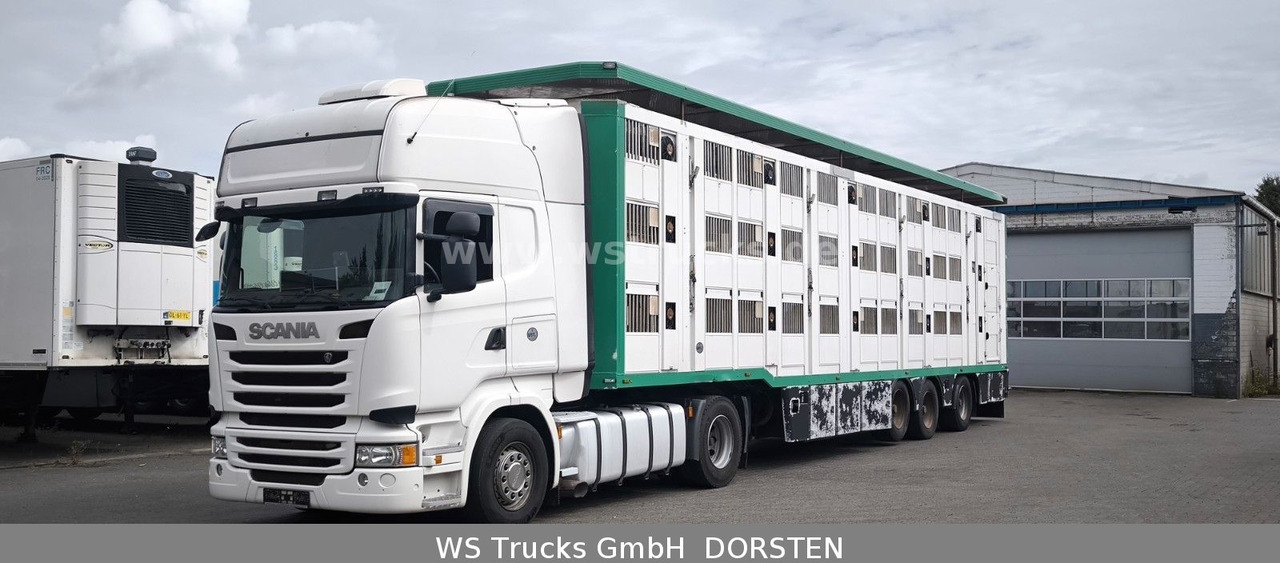 Menke-Janzen 3 Stock , Lenkachse , Hubdach - Semi-trailer pengangkut hewan: gambar 5 Menke-Janzen 3 Stock , Lenkachse , Hubdach - Semi-trailer pengangkut hewan: gambar 5