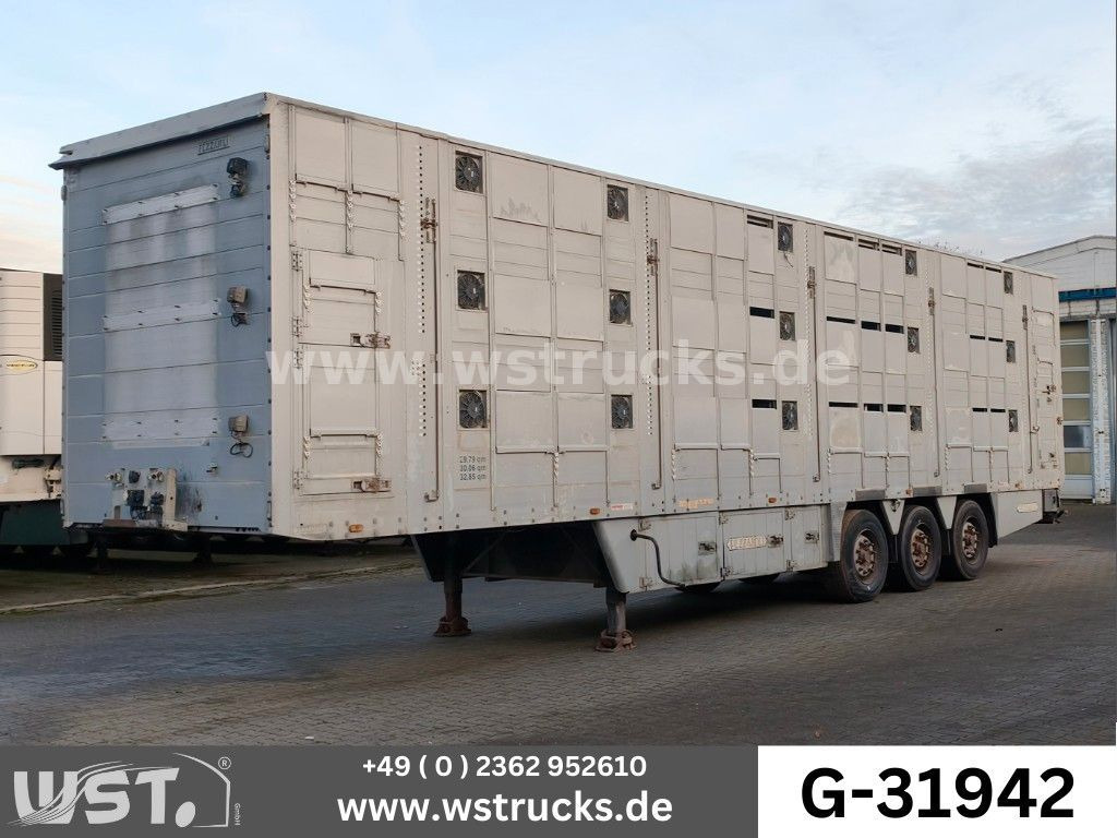 Pezzaioli SBA6U 3Stock Vollausstattung | Hubdach - Semi-trailer pengangkut hewan: gambar 1 Pezzaioli SBA6U 3Stock Vollausstattung | Hubdach - Semi-trailer pengangkut hewan: gambar 1