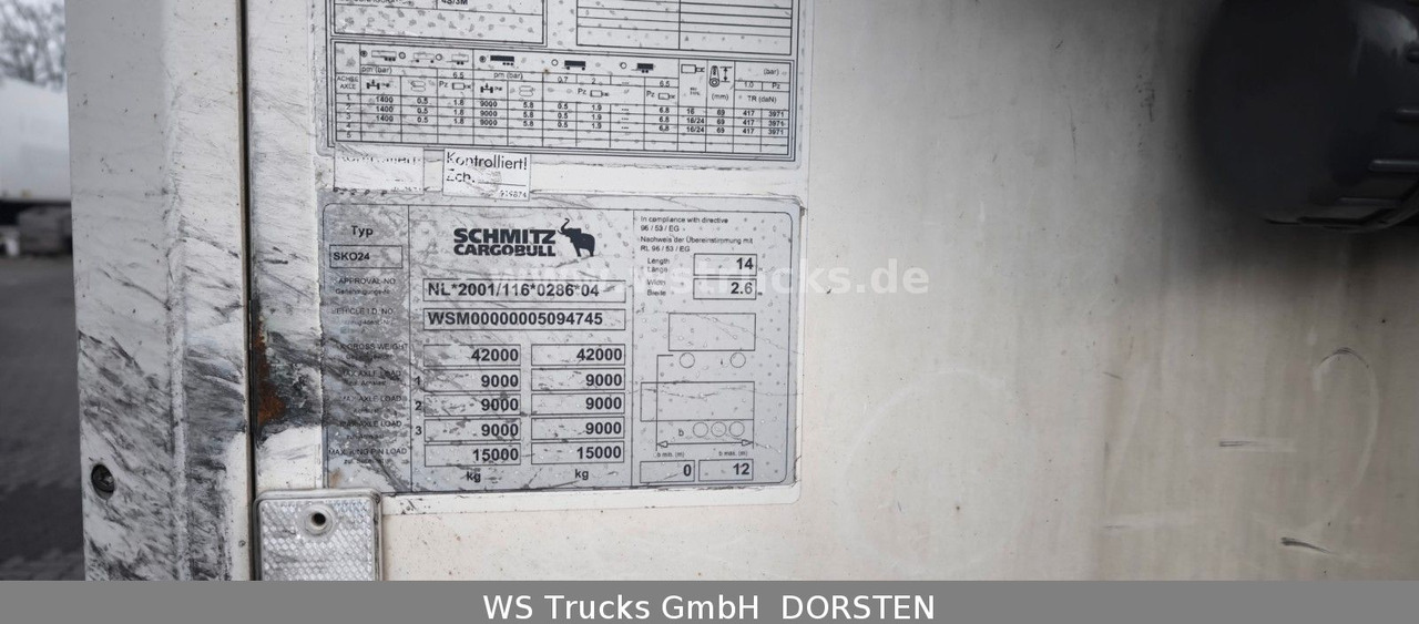 Schmitz Cargobull Kühlauflieger Rohrbahn Hooks | Vector 1850 MT - Semi-trailer berpendingin: gambar 5 Schmitz Cargobull Kühlauflieger Rohrbahn Hooks | Vector 1850 MT - Semi-trailer berpendingin: gambar 5