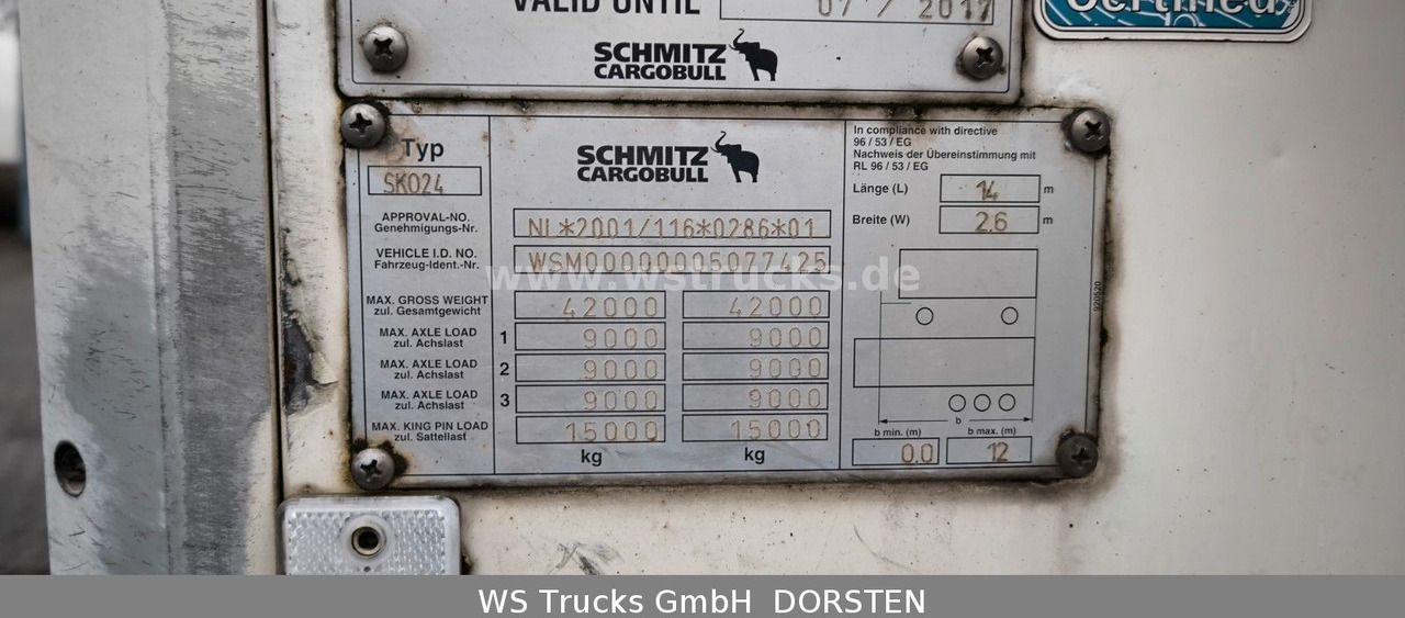 Schmitz Cargobull Kühlauflieger Rohrbahn Hooks | Vector 1850 MT - Semi-trailer berpendingin: gambar 5 Schmitz Cargobull Kühlauflieger Rohrbahn Hooks | Vector 1850 MT - Semi-trailer berpendingin: gambar 5