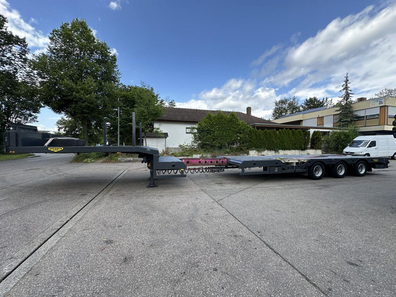 Semi-trailer low bed baru Broshuis Tele Semi Tieflader Luft 4.5 m auszieh u. 3 m verb Tele Semi Tieflader Luft 4.5 m auszieh u. 3 m verbreiterb.: gambar 9