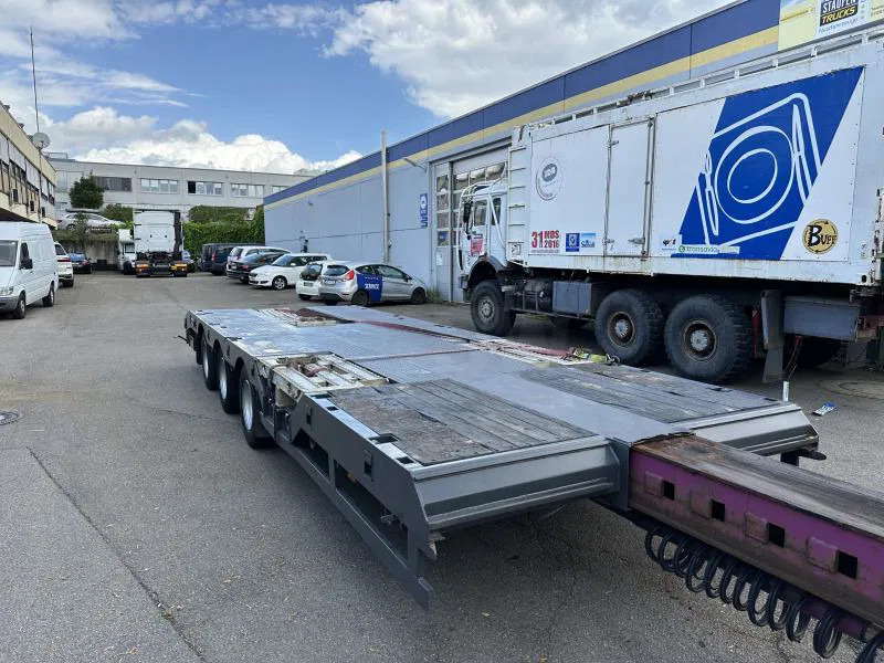 Semi-trailer low bed baru Broshuis Tele Semi Tieflader Luft 4.5 m auszieh u. 3 m verb Tele Semi Tieflader Luft 4.5 m auszieh u. 3 m verbreiterb.: gambar 14