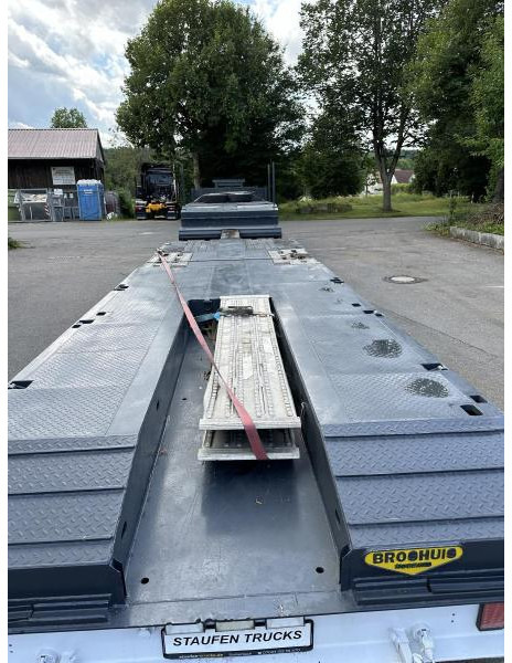Semi-trailer low bed baru Broshuis Tele Semi Tieflader Luft 4.5 m auszieh u. 3 m verb Tele Semi Tieflader Luft 4.5 m auszieh u. 3 m verbreiterb.: gambar 19