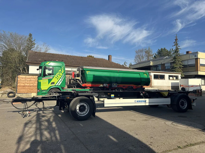 Krone 10 x Jumbo Lafette deutsche Anh. TÜV NEU! 10 x Jumbo Lafette deutsche Anh. TÜV NEU! - Trailer pengangkut mobil: gambar 1 Krone 10 x Jumbo Lafette deutsche Anh. TÜV NEU! 10 x Jumbo Lafette deutsche Anh. TÜV NEU! - Trailer pengangkut mobil: gambar 1