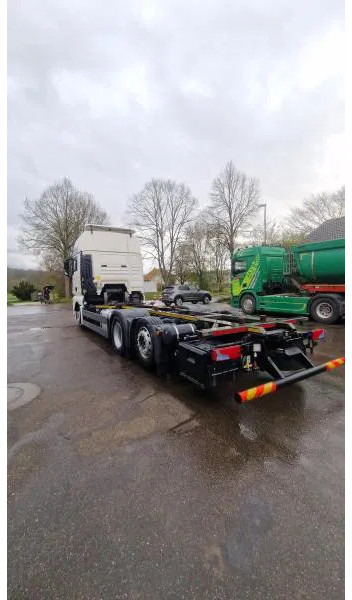 MAN 460 FLL BDF 6x2 Volum WANTEC Mulltiw.Lenkachse E6 - Pengangkut kontainer/ Container truck: gambar 4 MAN 460 FLL BDF 6x2 Volum WANTEC Mulltiw.Lenkachse E6 - Pengangkut kontainer/ Container truck: gambar 4