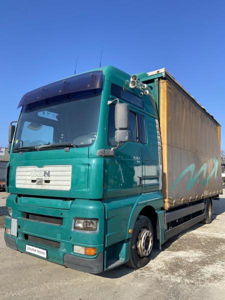 MAN TGA 18.310 BL XXL Jumbo Pritsche Schiebepl. - Truk box: gambar 1 MAN TGA 18.310 BL XXL Jumbo Pritsche Schiebepl. - Truk box: gambar 1