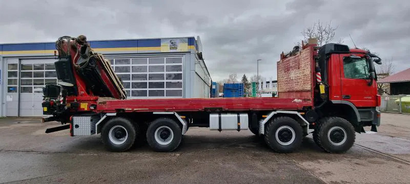 Mercedes-Benz AK 8X8 FASSI 660 EINZELBER SEILWINDE - Truk derek: gambar 2 Mercedes-Benz AK 8X8 FASSI 660 EINZELBER SEILWINDE - Truk derek: gambar 2