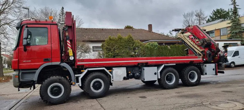 Mercedes-Benz AK 8X8 FASSI 660 EINZELBER SEILWINDE - Truk derek: gambar 1 Mercedes-Benz AK 8X8 FASSI 660 EINZELBER SEILWINDE - Truk derek: gambar 1