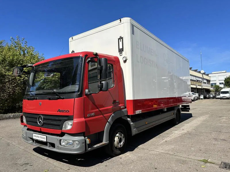 Mercedes-Benz ATEGO 816 L Blumentransporter ISO-Koffer - Van panel: gambar 1 Mercedes-Benz ATEGO 816 L Blumentransporter ISO-Koffer - Van panel: gambar 1