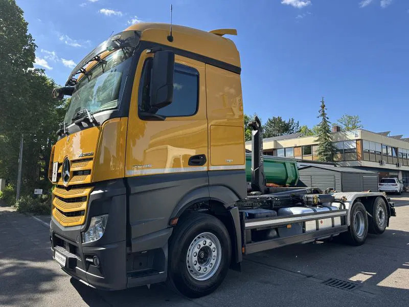 Mercedes-Benz Actros 2546 6x2 2646 Lenk/Lift MEILLER 2170 Intarder - Pengangkut kontainer/ Container truck, Truk derek: gambar 1 Mercedes-Benz Actros 2546 6x2 2646 Lenk/Lift MEILLER 2170 Intarder - Pengangkut kontainer/ Container truck, Truk derek: gambar 1