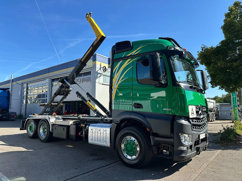 Mercedes-Benz Arocs 2551 6X4*HAD*Abroller *Palfinger*Euro6D*Intarder - Hook lift: gambar 1 Mercedes-Benz Arocs 2551 6X4*HAD*Abroller *Palfinger*Euro6D*Intarder - Hook lift: gambar 1