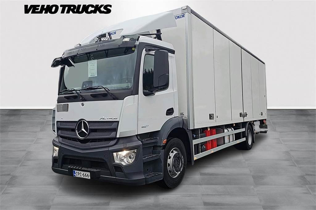 Mercedes-Benz ACTROS 5 SM 1827 L KSA - Truk box: gambar 1 Mercedes-Benz ACTROS 5 SM 1827 L KSA - Truk box: gambar 1
