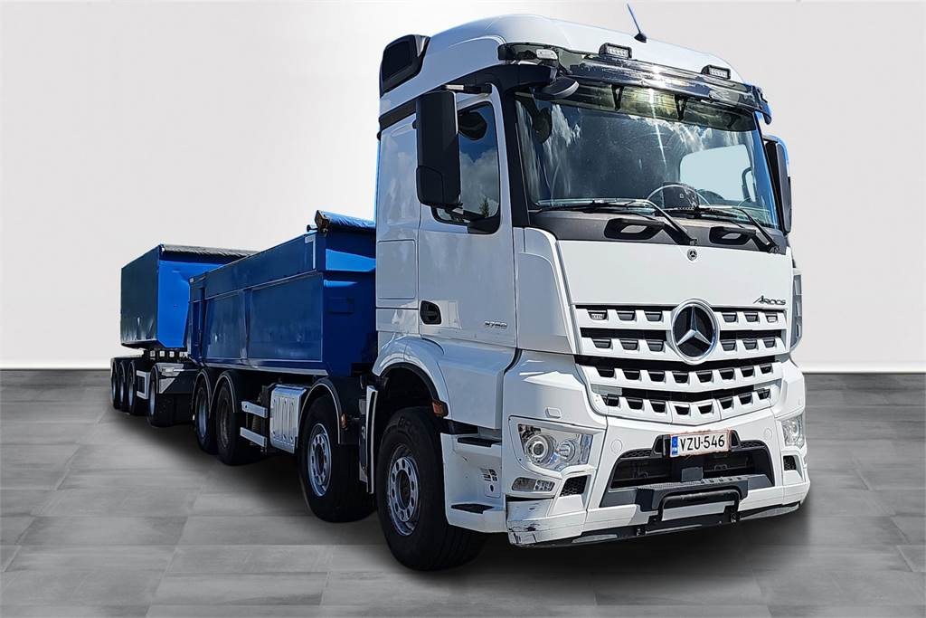 Mercedes-Benz AROCS 3758 L 8x4 - Truk jungkit: gambar 3 Mercedes-Benz AROCS 3758 L 8x4 - Truk jungkit: gambar 3