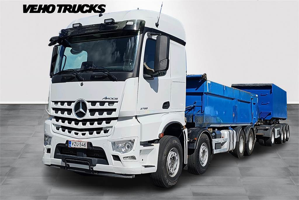Mercedes-Benz AROCS 3758 L 8x4 - Truk jungkit: gambar 1 Mercedes-Benz AROCS 3758 L 8x4 - Truk jungkit: gambar 1