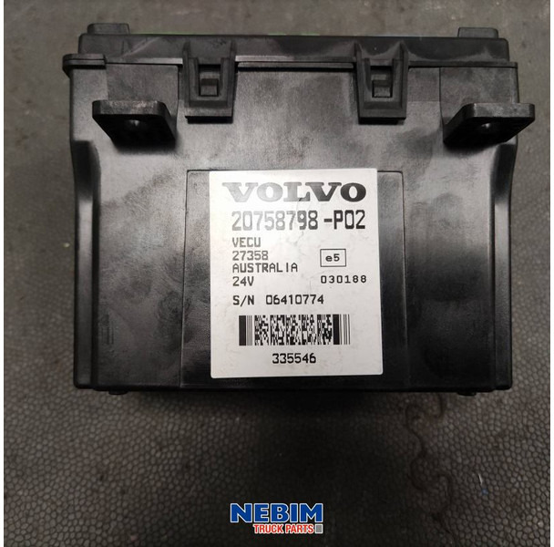 Volvo Volvo - 20758798 - Regeleenheid VECU - Suku cadang untuk Truk: gambar 3 Volvo Volvo - 20758798 - Regeleenheid VECU - Suku cadang untuk Truk: gambar 3