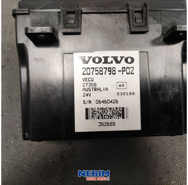 Volvo Volvo - 20758798 - Regeleenheid VECU - Suku cadang untuk Truk: gambar 4 Volvo Volvo - 20758798 - Regeleenheid VECU - Suku cadang untuk Truk: gambar 4