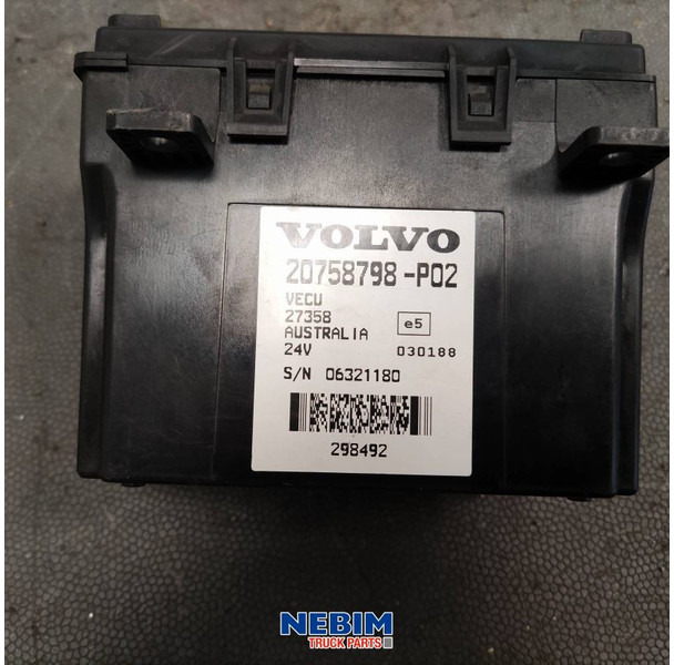 Volvo Volvo - 20758798 - Regeleenheid VECU - Suku cadang untuk Truk: gambar 3 Volvo Volvo - 20758798 - Regeleenheid VECU - Suku cadang untuk Truk: gambar 3