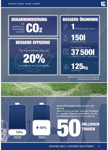 LIUGONG 856 HE vollelektrisch, 21.000 kg, 3.5 cbm - Wheel loader: gambar 3 LIUGONG 856 HE vollelektrisch, 21.000 kg, 3.5 cbm - Wheel loader: gambar 3