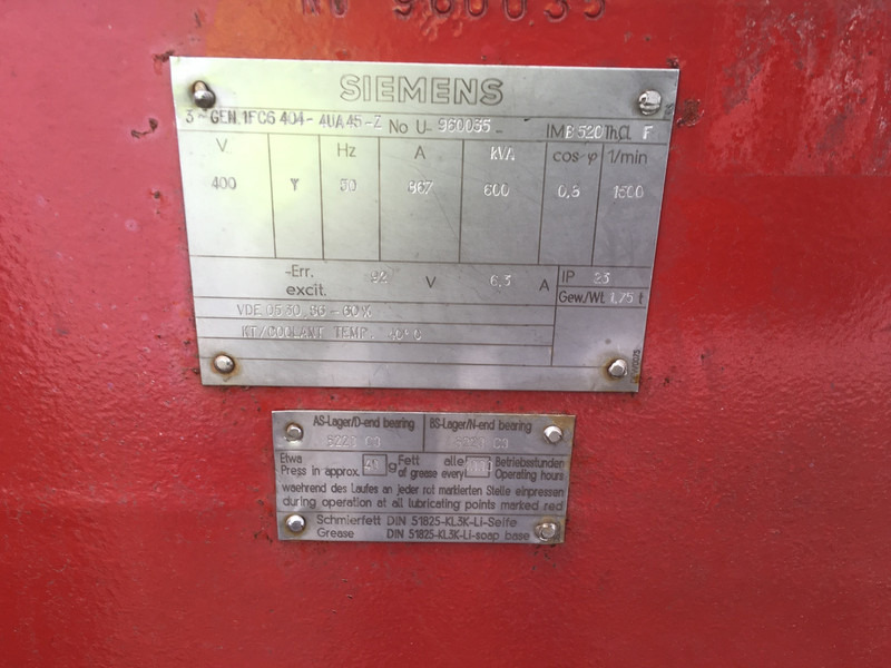 Detroit Diesel 12V92TA GENERATOR 600KVA USED - Genset: gambar 2 Detroit Diesel 12V92TA GENERATOR 600KVA USED - Genset: gambar 2