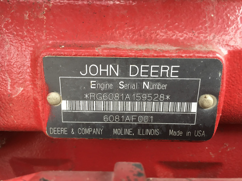 Pompa air John Deere 6081AF001 PUMP 568 M³/H USED: gambar 8
