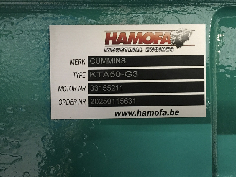 Cummins KTA50-G3 RECONDITIONED - Peralatan konstruksi: gambar 1 Cummins KTA50-G3 RECONDITIONED - Peralatan konstruksi: gambar 1