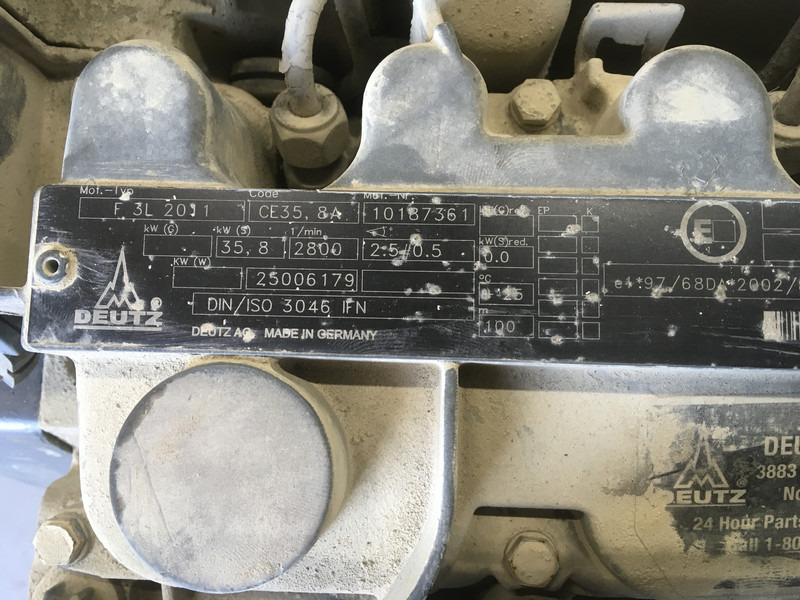Deutz F3L2011 CORE - Peralatan konstruksi: gambar 1 Deutz F3L2011 CORE - Peralatan konstruksi: gambar 1