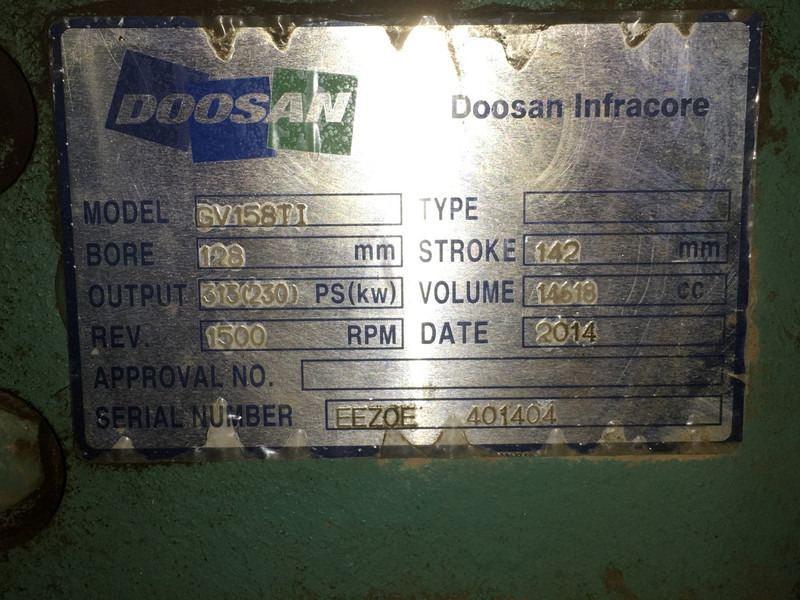 Doosan GV158TI USED - Peralatan konstruksi: gambar 5 Doosan GV158TI USED - Peralatan konstruksi: gambar 5