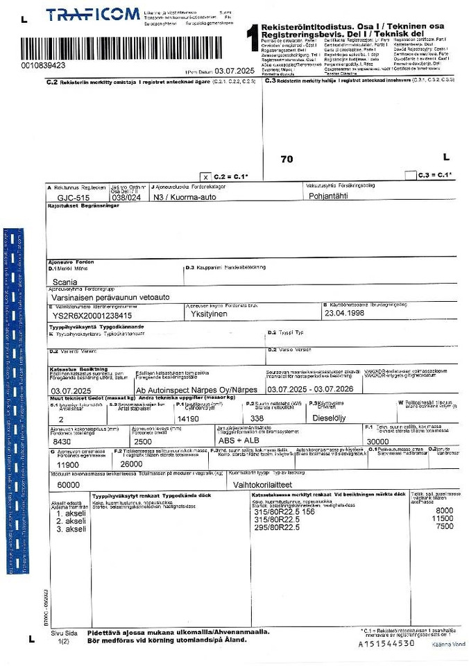 Hook lift Scania R 144: gambar 10