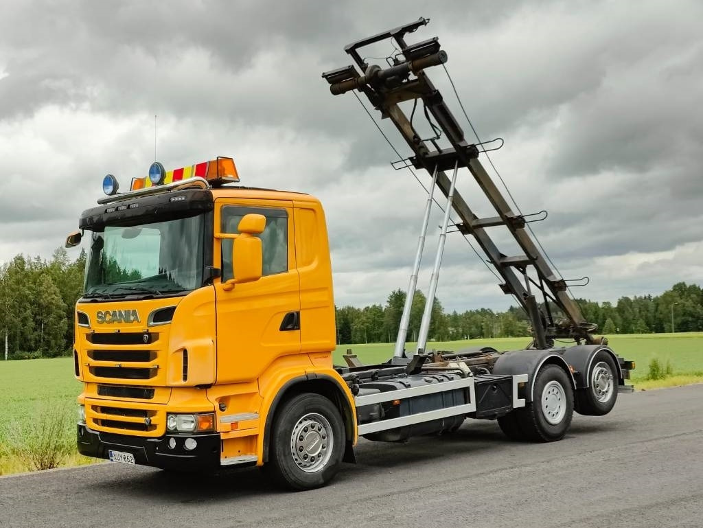 Scania R 500 - Truk skip loader: gambar 1 Scania R 500 - Truk skip loader: gambar 1