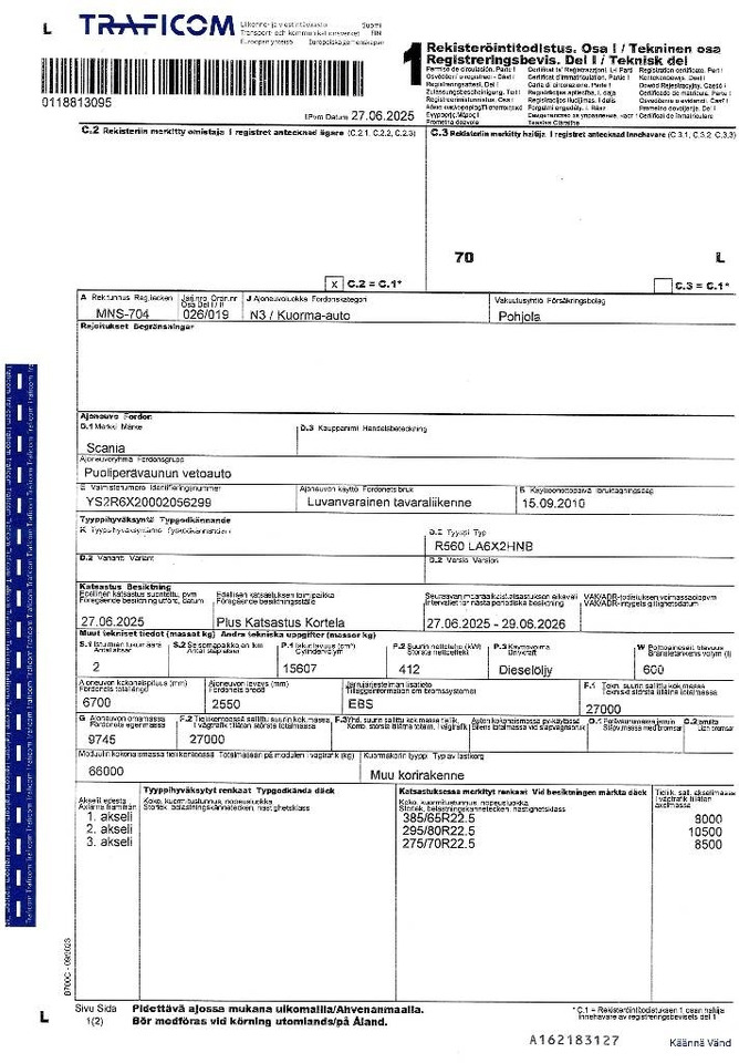 Tractor head Scania R 560: gambar 23