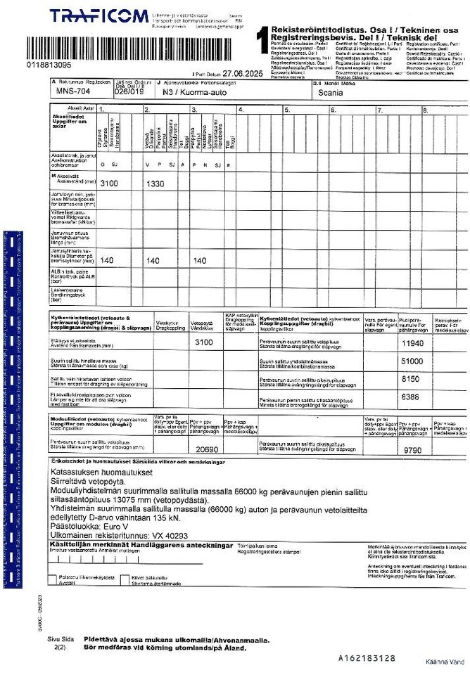 Tractor head Scania R 560: gambar 24