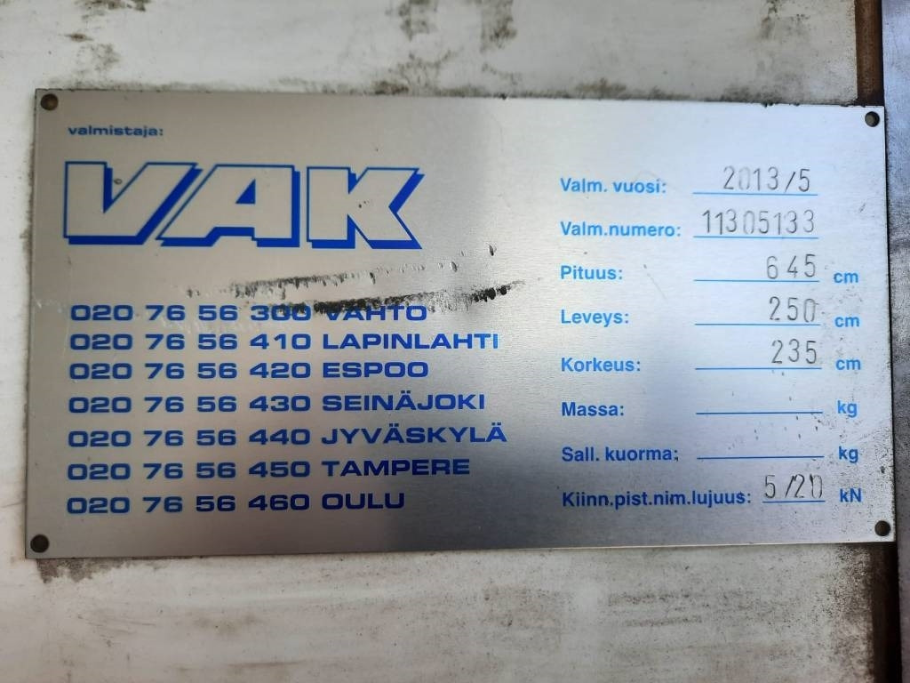 Truk box Volvo FL 240: gambar 9 Truk box Volvo FL 240: gambar 9