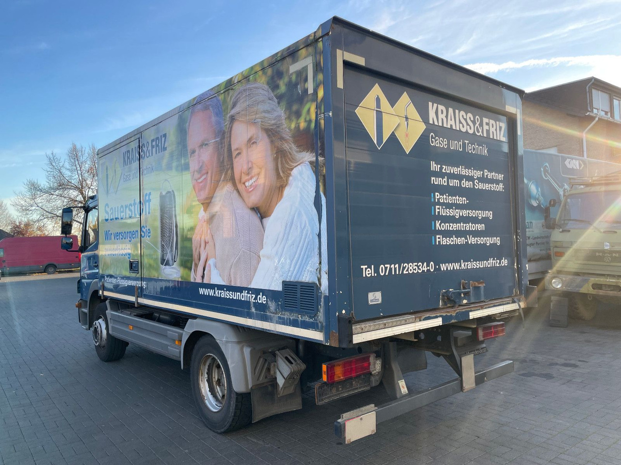 Mercedes-Benz Atego 2 6-Zyl. 4x2 1224 Klima, Radstand: 3.56m. - Truk box: gambar 2 Mercedes-Benz Atego 2 6-Zyl. 4x2 1224 Klima, Radstand: 3.56m. - Truk box: gambar 2