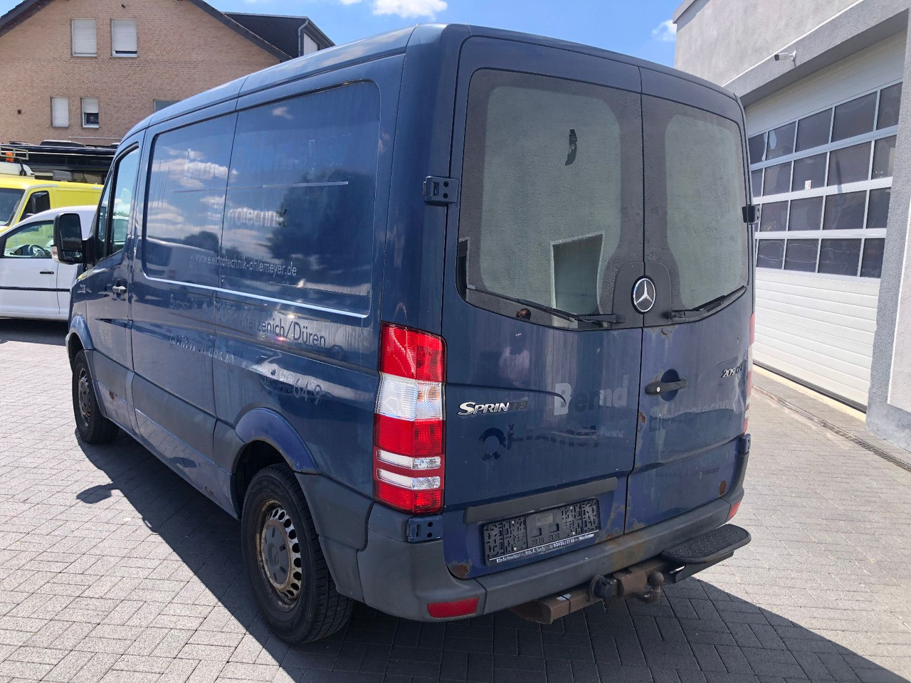 Mercedes-Benz Sprinter II Kasten 209 CDI - Van kecil: gambar 4 Mercedes-Benz Sprinter II Kasten 209 CDI - Van kecil: gambar 4