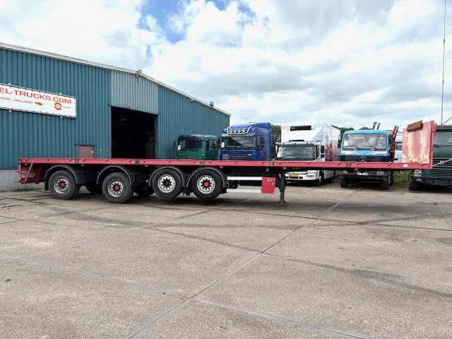 Kwb P-504-STI-H 4-AXLE FLATBED TRAILER (SAF AXLES / 2x STEERING AXLE / 2x LIFT-AXLE / ABS-EBS) - Semi-trailer flatbed: gambar 4 Kwb P-504-STI-H 4-AXLE FLATBED TRAILER (SAF AXLES / 2x STEERING AXLE / 2x LIFT-AXLE / ABS-EBS) - Semi-trailer flatbed: gambar 4