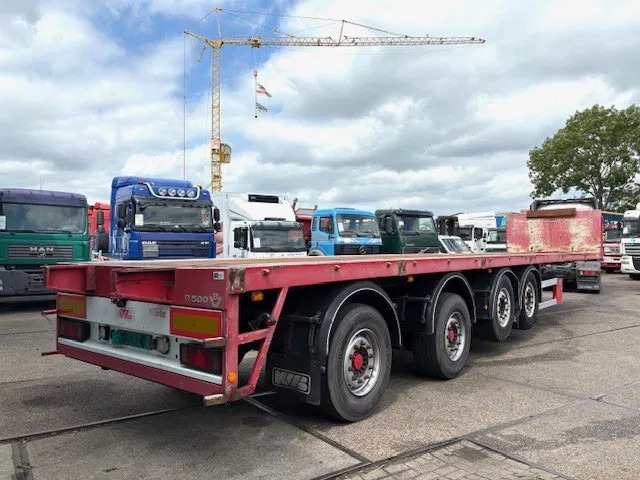 Kwb P-504-STI-H 4-AXLE FLATBED TRAILER (SAF AXLES / 2x STEERING AXLE / 2x LIFT-AXLE / ABS-EBS) - Semi-trailer flatbed: gambar 3 Kwb P-504-STI-H 4-AXLE FLATBED TRAILER (SAF AXLES / 2x STEERING AXLE / 2x LIFT-AXLE / ABS-EBS) - Semi-trailer flatbed: gambar 3
