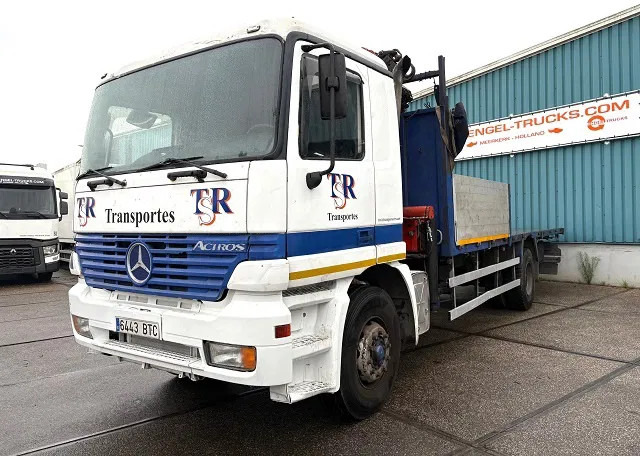 Mercedes-Benz Actros 2031 K WITH PALFINGER PK1101 CRANE (MANUAL GEARBOX / FULL STEEL SUSPENSION / REDUCTION AXLE / REMOTE CONTROL) - Truk derek: gambar 1 Mercedes-Benz Actros 2031 K WITH PALFINGER PK1101 CRANE (MANUAL GEARBOX / FULL STEEL SUSPENSION / REDUCTION AXLE / REMOTE CONTROL) - Truk derek: gambar 1