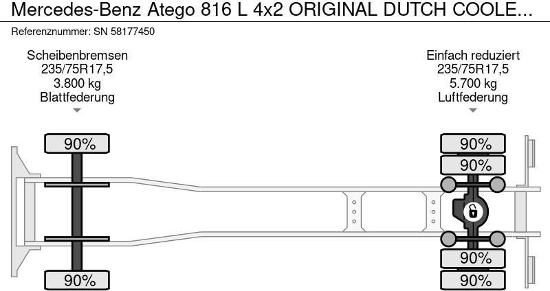 Leasing Mercedes-Benz Atego 816 L 4x2 ORIGINAL DUTCH COOLER TRUCK WITH CARRIER XARIOS 600D/E (MANUAL GEARBOX / AIRCONDITIONING / 2.000 KG. TAILLIFT) Mercedes-Benz Atego 816 L 4x2 ORIGINAL DUTCH COOLER TRUCK WITH CARRIER XARIOS 600D/E (MANUAL GEARBOX / AIRCONDITIONING / 2.000 KG. TAILLIFT): gambar 18 Leasing Mercedes-Benz Atego 816 L 4x2 ORIGINAL DUTCH COOLER TRUCK WITH CARRIER XARIOS 600D/E (MANUAL GEARBOX / AIRCONDITIONING / 2.000 KG. TAILLIFT) Mercedes-Benz Atego 816 L 4x2 ORIGINAL DUTCH COOLER TRUCK WITH CARRIER XARIOS 600D/E (MANUAL GEARBOX / AIRCONDITIONING / 2.000 KG. TAILLIFT): gambar 18